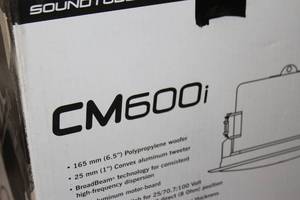 lot 72 image: Pair of SoundTube CM600i 6.5 Pro Audio Flush-Mount Ceiling Speakers with BroadBeam Technology