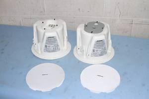 lot 75 image: PAIR of Bose FreeSpace Free Space DS 16F Flush Mount Full Range High Performance Audio Speakers