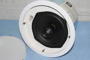 lot 76 image: PAIR of JBL Control Contractor Professional Audio 26C In-Ceiling Speakers