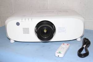 lot 58 image: Panasonic PT-EW540 Large Venue 5000 Lumens of Brightness WXGA HD Video Projector  Projection System