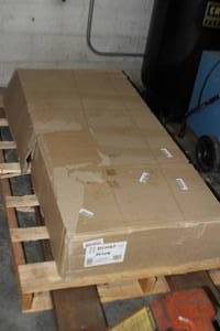 lot 64 image: Chief Large Flat Panel Floor Stand for LARGE Displays  Monitors  Televisions  TV - New in Box - Model PF1UB - $700 Online