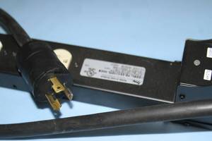 lot 95 image: Middle Atlantic PD Power Distribution Series PD-2X1215TL-30CB 24-Outlet 30A 2-Circuit Power Strip with Twist Lock Plug