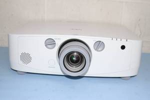 lot 104 image: NEC NP-PA500X Advanced 5000 ANSI Lumen Professional Video Projector with NP13ZL Lens