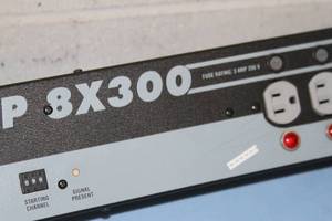 lot 106 image: Videssence VP 8X300 Professional Light  Lighting Dimmer 8 Outlet Power Strip