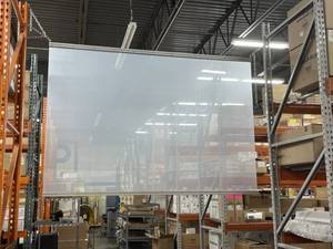 lot 120 image: 100 Rear Projection Holographic Projector Translucent Projection Rigid Plexiglass (FireGlass  Vikuiti) Screen  System Display
