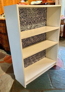 lot 105 image: Wonderful White Bookshelf