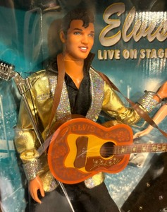 lot 155 image: Mattel 1996 Barbie Loves Elvis Gift Set, New in Box
