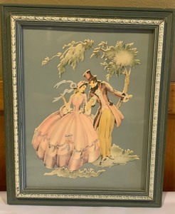 lot 61 image: Pair of Vintage Framed Prints