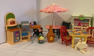 lot 94 image: Loving Family Dolls and Accessories