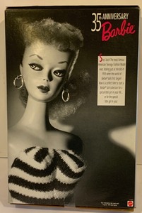 lot 201 image: 35th Anniversary 1959 Barbie - New in Box