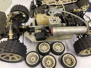 lot 305 image: Vintage Remote Control Car Parts