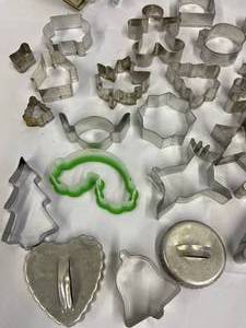 lot 307 image: Variety of Cookie Cutters