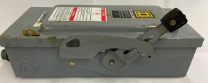 lot 317 image: Square D General Duty 60 Amp Safety Switch Model 40274-850-02