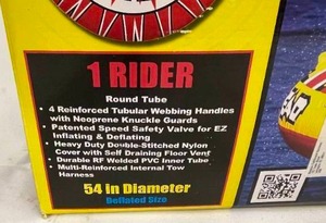 lot 323 image: Airhead Blast Single Person Tube