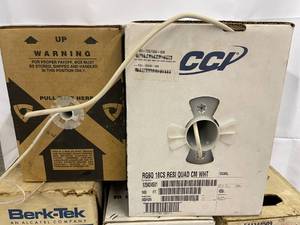 lot 332 image: Large Lot of Electrical Wire