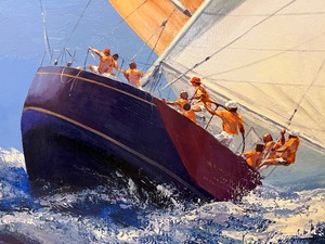 lot 5 image: Original Framed Artwork by Mark King