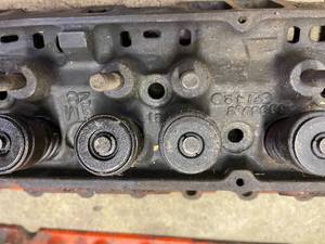 lot 338 image: Small Block Chevrolet Heads and Intake with Firing Order 184S6572