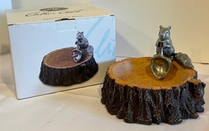lot 254B image: Arthur Court Squirrel Nut Bowl