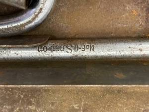lot 357 image: Vintage Snap-On Ferret Set in the Original Metal Case