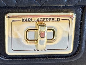lot 7 image: Karl Lagerfeld Agyness Handbag NEW with Tags