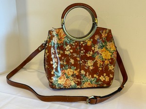 lot 398 image: Patricia Nash Vintage Botanical Print 10th Anniversary Edition Handbag, NWT