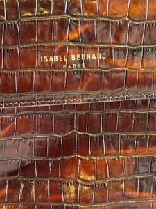 lot 19A image: Isabel Bernard Femme Forte Heline Coco Brown Calfskin Leather Handbag