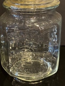 lot 448 image: Planters Peanuts Large Glass Jar