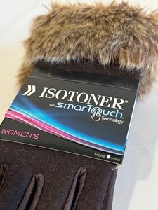 lot 461 image: Pair of New Isotoner Smart Touch Gloves