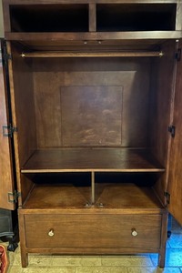 lot 504 image: Charming Wardrobe Cabinet