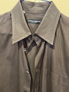 lot 480 image: Mens Dolce Gabanna Long Sleeve Button Up Shirt