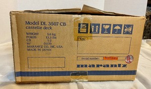 lot 549 image: Marantz Cassette Player DL 350 7CB, New