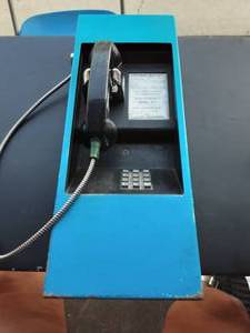 lot 19 image: Vintage Charge A Call Telephone