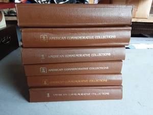 lot 26 image: 6-Volumes Of American Commemorative Stamp Collection
