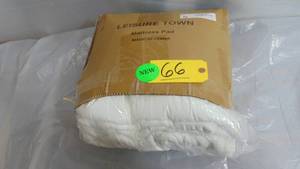 EASELAND Queen Size Mattress Pad Pillow Top Mattress Cover Quilted Fitted Mattress Protector Cotton