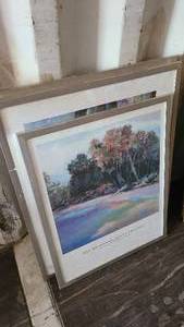 Lot of 4 pictures with frames ready...