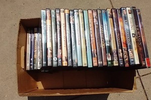 lot 16 image: Box of Faith-BasedChristian DVDs