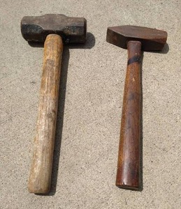 lot 21 image: (2) Sledge Hammers