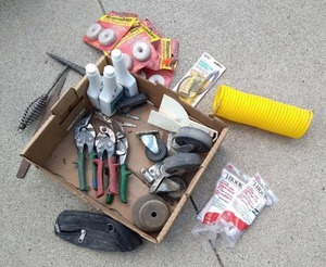 lot 47 image: Misc. Box of ToolsHardware