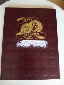 lot 69 image: Nearly Full Penny Album - Wheat Pennies