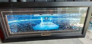 lot 83 image: Framed Panoramic Fighting Sioux Picture