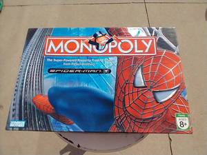 lot 126 image: Spider-Man Monopoly Game