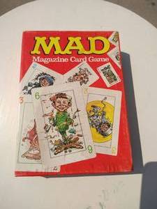 lot 150 image: Vintage Mad Magazine Card Game