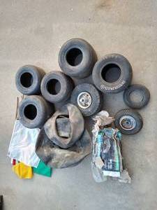 lot 159 image: Huge Lot of Go Kart Wheels & Tires