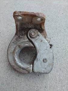 lot 180 image: Vintage Willys Jeep Pintle Hitch