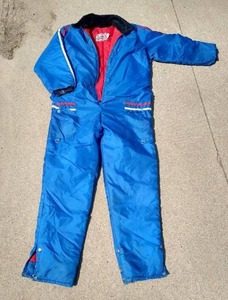 lot 195 image: Vintage United Snowmobile Suit