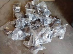 lot 225 image: (41) New Hand Rail Brackets - Black