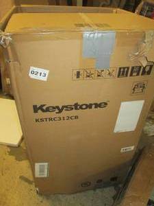 lot 22 image: Keystone 3.1 Cu. Ft. 2-Door Compact RefrigeratorFreezer