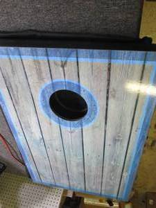 lot 34 image: hathaway lighted bean bag game