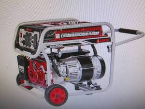 lot 47 image: A-iPower 5000 Peak4250 Portable Gas Generator