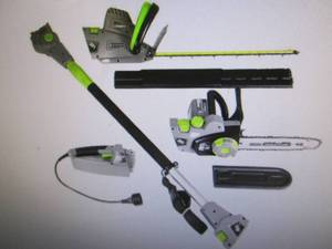 lot 48 image: Earthwise 7-Amp Electric Pole SawHedge Trimmer
